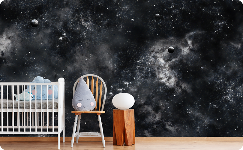 Space & Galaxy Stars Wallpaper Mural