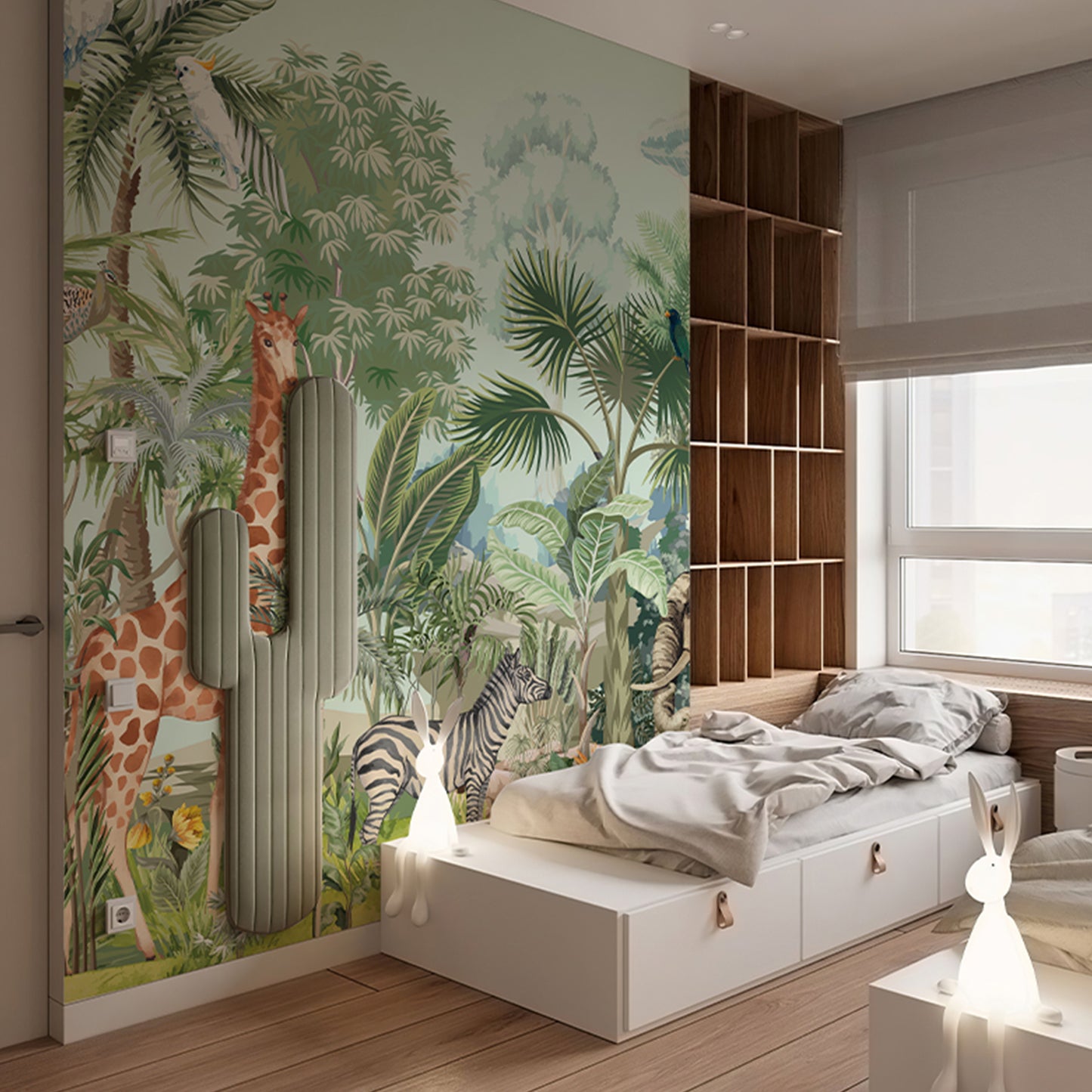 Forest Greedy for Fairy Tales Wallpaper Mural