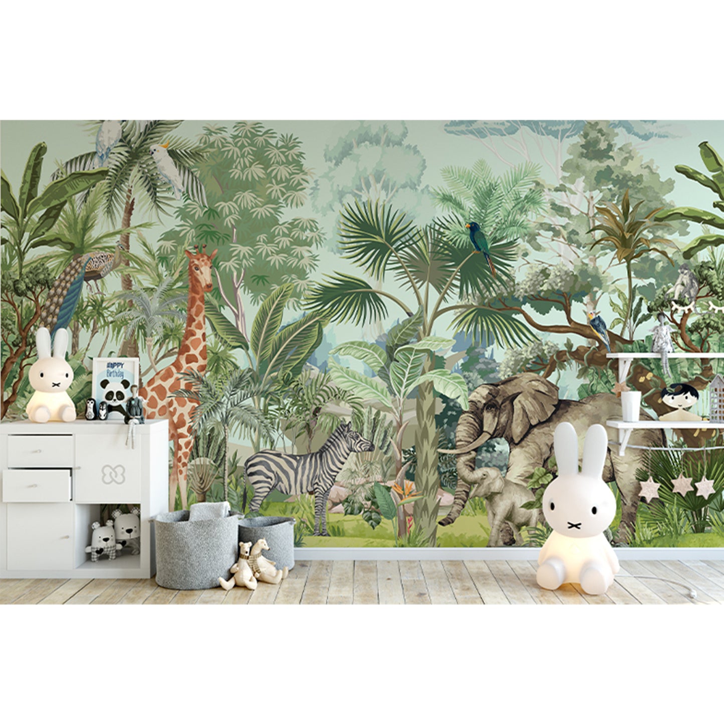 Forest Greedy for Fairy Tales Wallpaper Mural