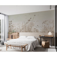 Floral Autumn Scenery Wallpaper Mural