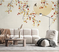 Chinoiserie Conjugal Bliss Wallpaper Mural