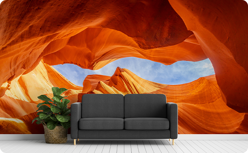 Nature Danxia Landform Wallpaper Mural