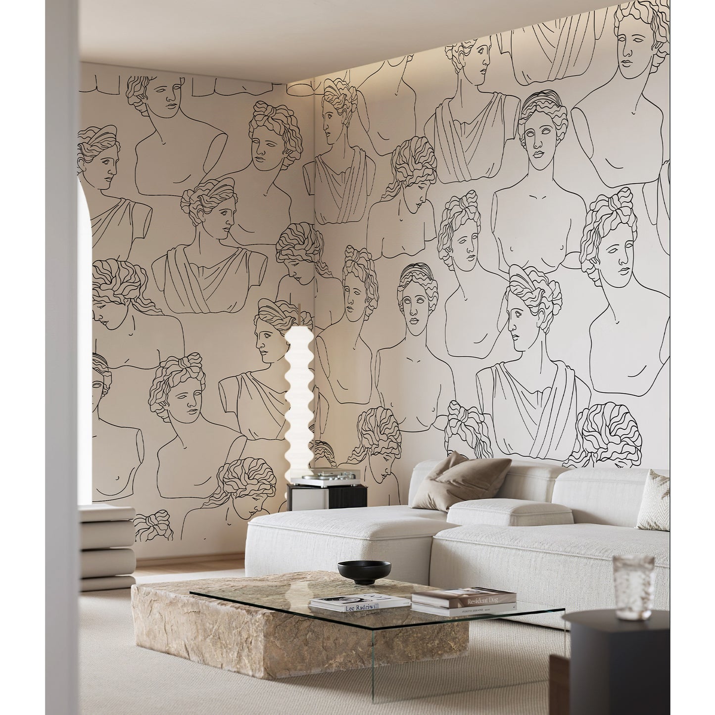 Abstract Greek Mythology Wallpaper Mural