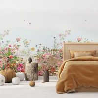 Floral Blooming Wallpaper Mural