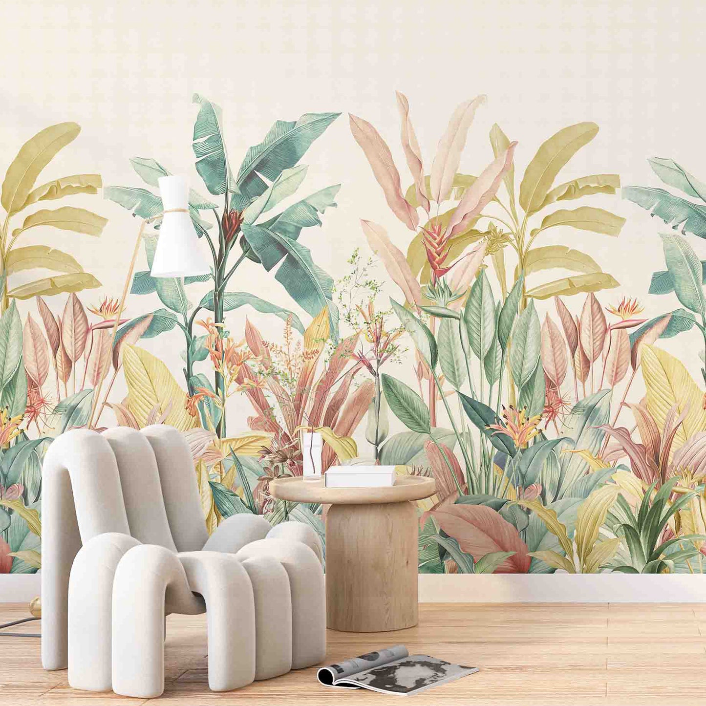 Forest Summer Romance Wallpaper Mural