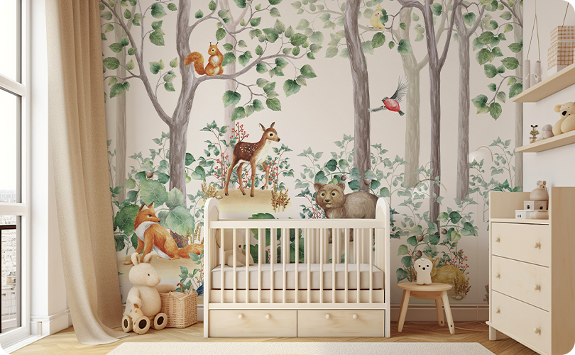 Forest Fairy Tale Wallpaper Mural