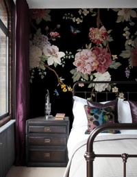 Floral Good Virtuous Wallpaper Mural