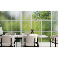 Window View Greenprint White Wallpaper Mural