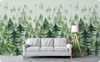 Forest Pinery Wallpaper Mural