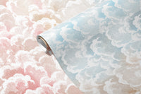 Cloud & Ocean Pink Wallpaper Mural