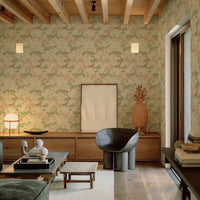 Chinoiserie Pine Crane Wallpaper Mural