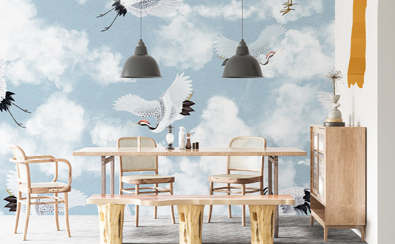 Cloud & Ocean Sky Wallpaper Mural