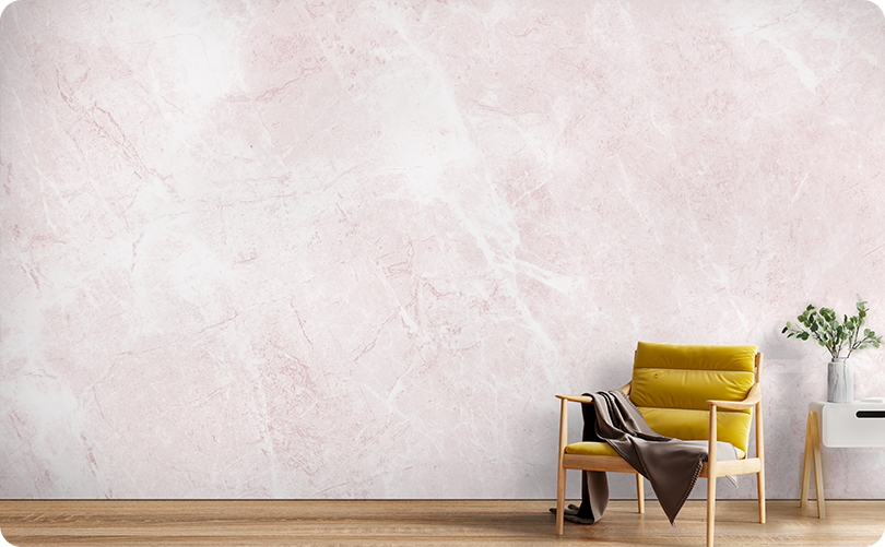 Marble Pink Jade Textured Wallpaper Mural