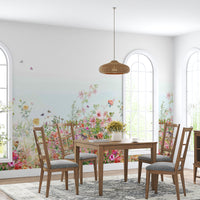 Floral Blooming Wallpaper Mural