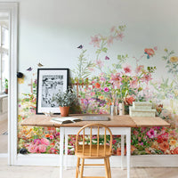 Floral Blooming Wallpaper Mural