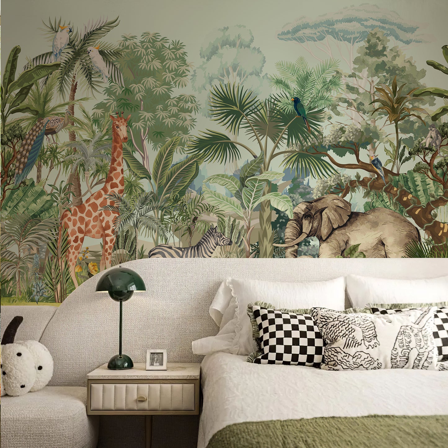 Forest Greedy for Fairy Tales Wallpaper Mural