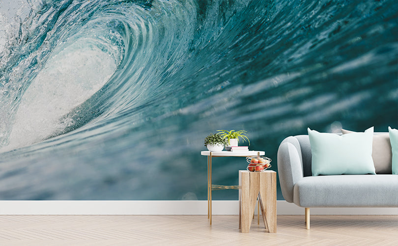 Cloud & Ocean 3D Wave Wallpaper Mural