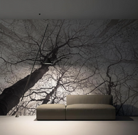 Forest Twigs Tangled Together Wallpaper Mural