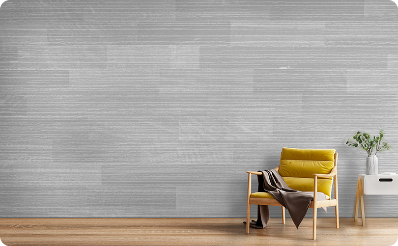 Wood Gray Wallpaper Mural