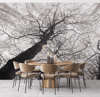 Forest Twigs Tangled Together Wallpaper Mural