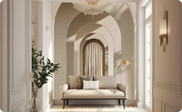 Wall Panel Arch Wallpaper Mural