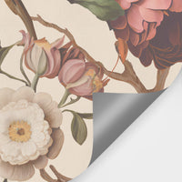 Floral Yellow Roy Wallpaper Mural