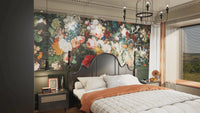 Floral Colorful Flowers Wallpaper Mural